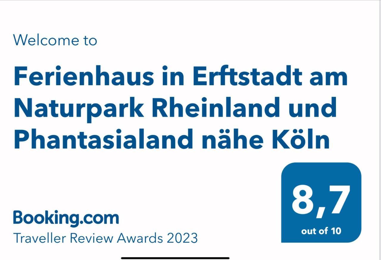 Ferienhaus In Erftstadt Am Naturpark Rheinland Und Phantasialand Nahe Koln Exterior photo